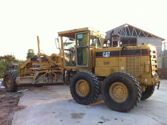 ขายรถเกรด Caterpillar 140H นำเข้าจากสหรัฐอเมริกา ไม่เคยใช้งานในไทย สภาพสวย ราคาพิเศษสุด