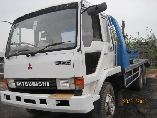 ขายรถบรรทุกเทลเล่อ รถเกี่ยวข้าว 10ล้อ1เพลา MITSUBISHI FN515 MA เครื่อง6D16