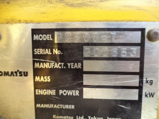 Komatsu PC200-7 เ่ก่านอกสภาพ น้อง ๆ พอลล่า (สวยมากจ้ะ)