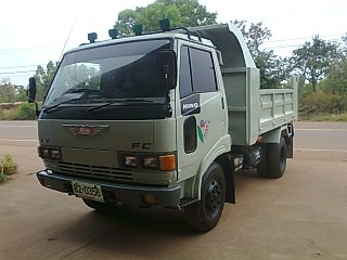 หกล้อ HINO ดั้ม FC141A 150 แรงพวงมาลัยเพาเอร์ คัสซีสวยทั้งเส้น