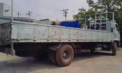 ขายรถ 6 ล้อ กระบะเหล็กคาร์โก้ ISUZU FTR-195 รถสวย ยาว.7.30 เมตร