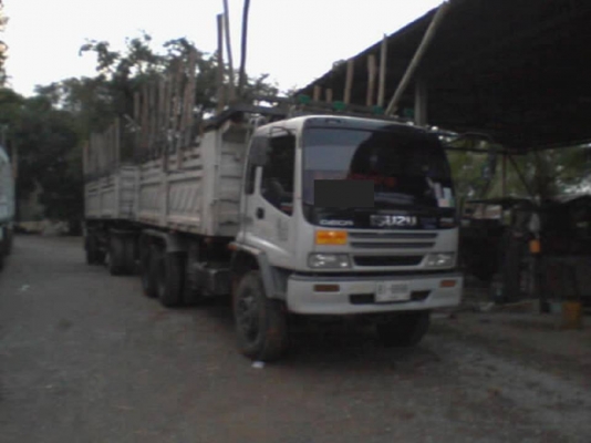 ขาย อีซุ DECA 270 ยูโรวัน ปี 45 ( พ่วง 18 ล้อ กระบะดั๊มสามมิตร )