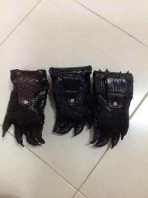 ซองใส่มือถือขาจระเข้ทั้งขา