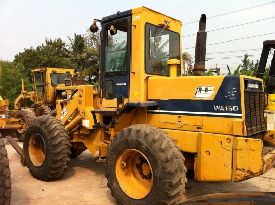 ขายรถตักล้อยาง KOMATSU WA180-1 สภาพสวย ไม่เคยใช้งานในไทย รถนอก