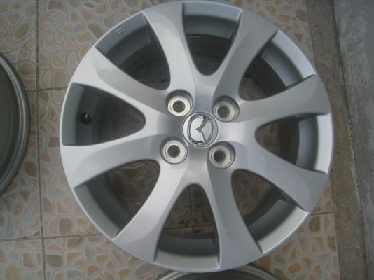 ขายล้อแม็กเดิม mazda2 15"x6" et 45 4 รู100 (081-3747940)