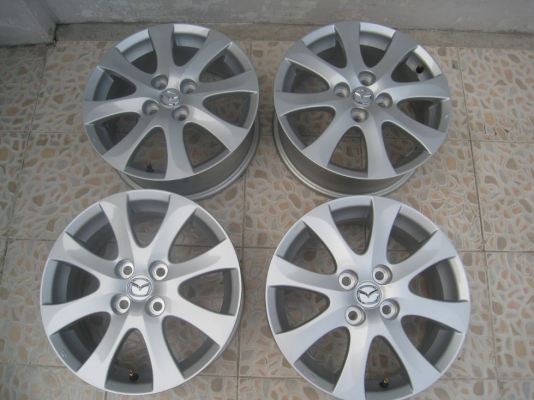 ขายล้อแม็กเดิม mazda2 15"x6" et 45 4 รู100 (081-3747940)