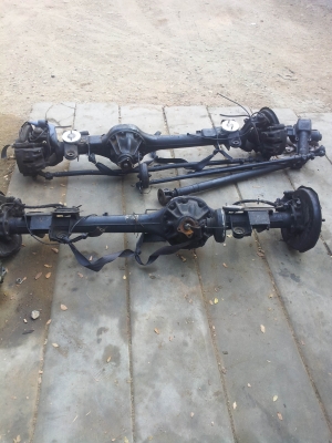 ขาย คาน แลนด์โรเว่อร์ หน้า-หลัง ครบเซต เก่าญี่ปุ่น นำเข้าเอง