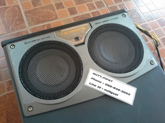 Subwoofer Pioneer TS-WX1600A แอมป์ในตัว