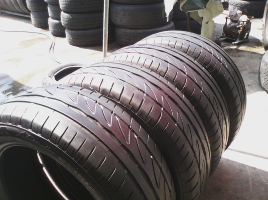 195/55R15 BRIDGESTONE POTENZA ปี2012 ไม่มีปะ สวยมาก ชุด 4 เส้น TEL.081-427-3941