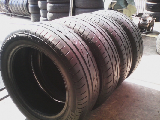 195/55R15 BRIDGESTONE POTENZA ปี2012 ไม่มีปะ สวยมาก ชุด 4 เส้น TEL.081-427-3941