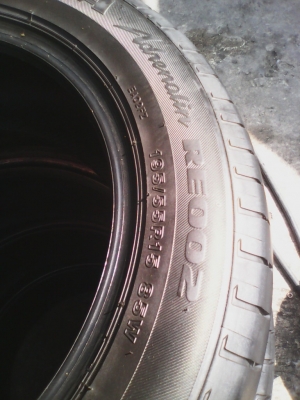 195/55R15 BRIDGESTONE POTENZA ปี2012 ไม่มีปะ สวยมาก ชุด 4 เส้น TEL.081-427-3941