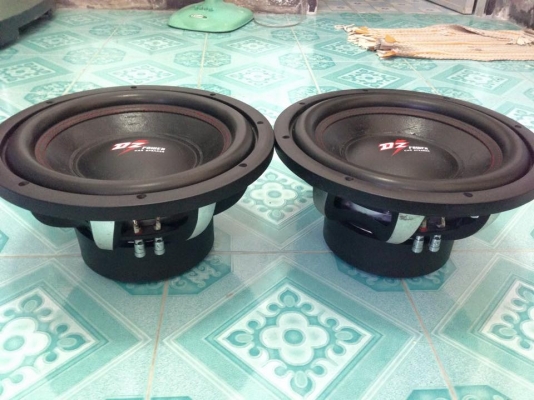 ซับ12&quot; DZ ว้อยคู่โครงหล่อแม่เหล็กสองก้อน โมมาร้านดังสระบุรี เบสแน่นๆแรงๆ ขายคู่ละ 2950 บาท สนใจ0892425454 อยู่สระบุรี