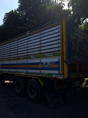 10 ล้อเดกก้า 1 เพลา ดัมพ์เกษตร เครื่อง 195