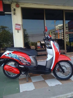 Honda Scoopy i ปี 2555 ลาย Active Boy รถสวยใสสุดๆ ประหยัดน้ำมัน Honda Scoopy i ปี 2555 ลาย Active Boy รถสวยใสสุดๆ ประหยัดน้ำมัน