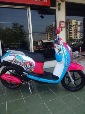 All New Scoopy i (ล้อแม็กซ์) เครื่องเดิมๆ แต่งสวยมากๆ ลาย VIVIC ME All New Scoopy i (ล้อแม็กซ์) เครื่องเดิมๆ แต่งสวยมากๆ ลาย VIVIC ME