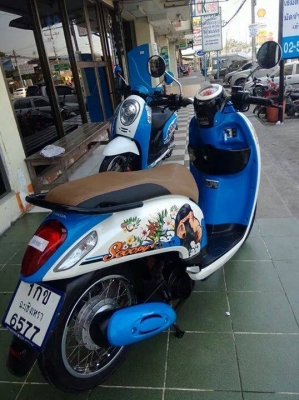 รุ่นใหม่ล่าสุด All New Scoopy i ปี 2556 ลาย Monkey DO สวยเว่อร์ม๊ากๆ คุ้มค่าเกินราคา รุ่นใหม่ล่าสุด All New Scoopy i ปี 2556 ลาย Monkey DO สวยเว่อร์ม๊ากๆ คุ้มค่าเกินราคา