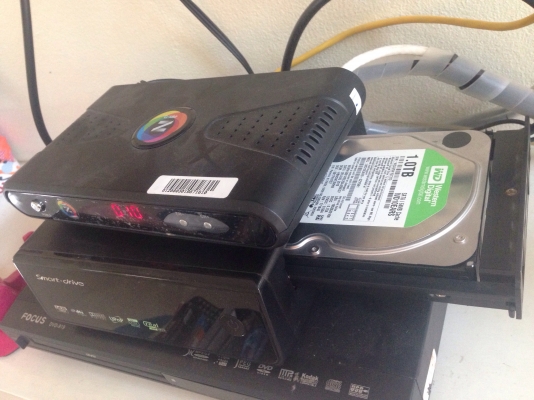 เครื่องเล่น HD player พร้อม หนัง 1 TB