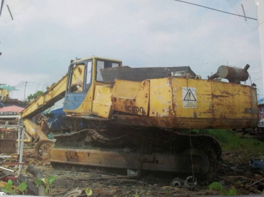 Backhoe PC400-3 มีแต่ตัวรถ ขายตามสภาพ