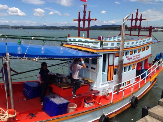 ขายเรือทัวร์ตกปลา