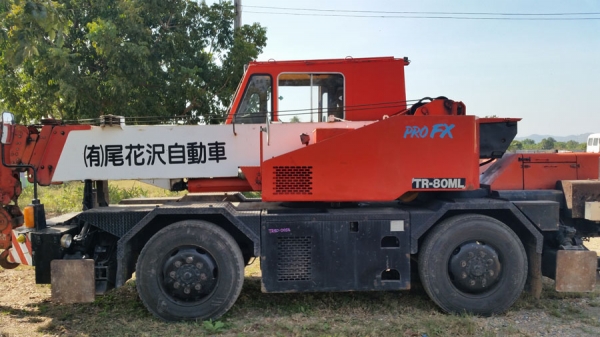 TADANO TR80ML-1  รถอยู่เมืองไทยแล้ว8 ตันเต็ม จดทะเบียนได้เลย