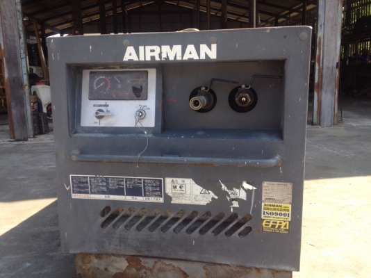 เครื่องปั้มลม AIRMAN PDS90S / PDS50S มือสองญี่ปุ่น