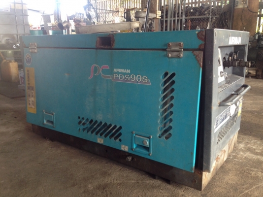 เครื่องปั้มลม AIRMAN PDS90S / PDS50S มือสองญี่ปุ่น
