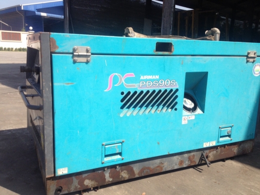 เครื่องปั้มลม AIRMAN PDS90S / PDS50S มือสองญี่ปุ่น