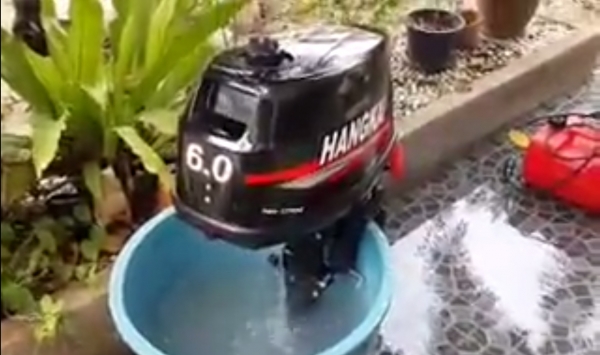 ขายเครื่อง Hangkai 6 Hp มือสองใหม่เอี่ยม ราคาไม่แพง