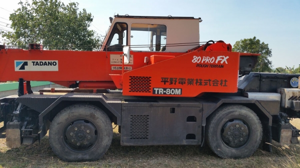 TADANO TR80M1 รถอยู่เมืองไทยแล้ว จดทะเบียนได้เลย