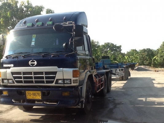 ขายรถบรรทุกหัวลากฮีโน่ หัวพร้อมหางเครื่องพีโอ9