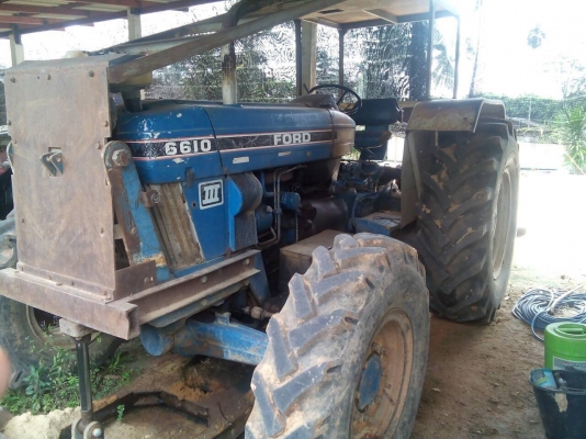 ขายรถไถford6610สองเพลาดันหน้าผานเจ็ด ขาย520000
