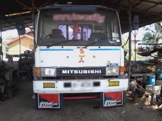ขายรถสิบล้อเทเลอร์รถเกี่ยว Mitsubishi MA เครื่อง 6d16-195 แรง 2 เพลา 6 เกียร์ เบรคเล็ก ทะเบียนพร้อม