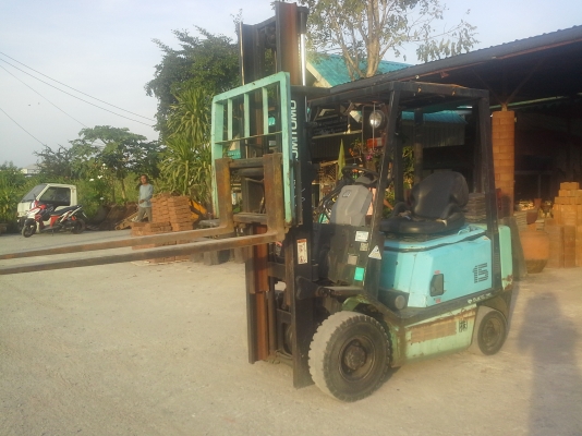 ขายรถยก SUMlTOMO   03 FG - 15   สวยมากราคาไม่แพง  รถเก่านอก  ยังไม่เคยใช้งานในไทยค่ะ  พร้อมใช้งาน  งายาว ยกได้สูง 3 เมตรขายราคาถูกมากค่ะ