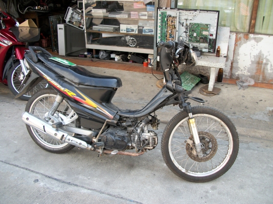 ขายด่วน Yamaha Spark 110 สภาพใช้งานได้ มีเล่ม ไม่มีชุดโอน