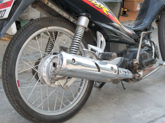 ขายด่วน Yamaha Spark 110 สภาพใช้งานได้ มีเล่ม ไม่มีชุดโอน