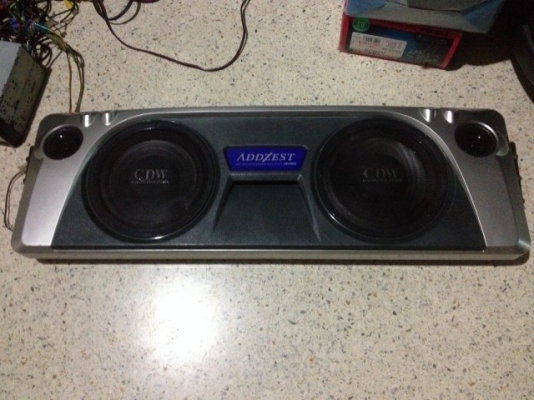 ADDZEST SRV1000ลำโพง 4ทางWOOFER8นิ้วเสียงดีมากเก่าญี่ปุ่นสภาพดี