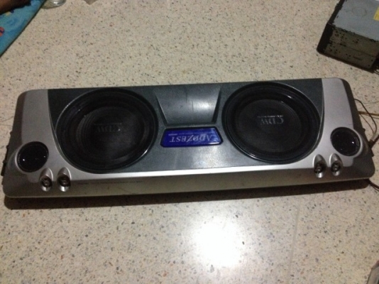 ADDZEST SRV1000ลำโพง 4ทางWOOFER8นิ้วเสียงดีมากเก่าญี่ปุ่นสภาพดี