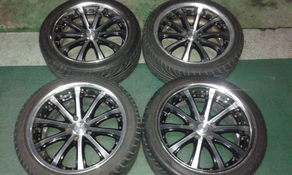 ขายล้อVipของW Workรุ่นVarianza10ก้านขอบ18/5รู114 หน้า8หลัง9off33+ยางปี11฿22500