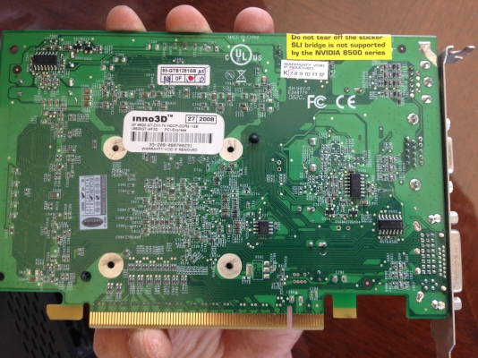 การ์ดจอ nvidia geforce 8500 ใช้ได้ 100\%