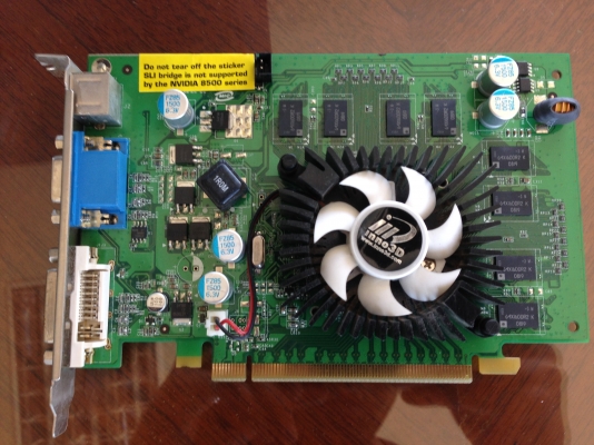 การ์ดจอ nvidia geforce 8500 ใช้ได้ 100\%