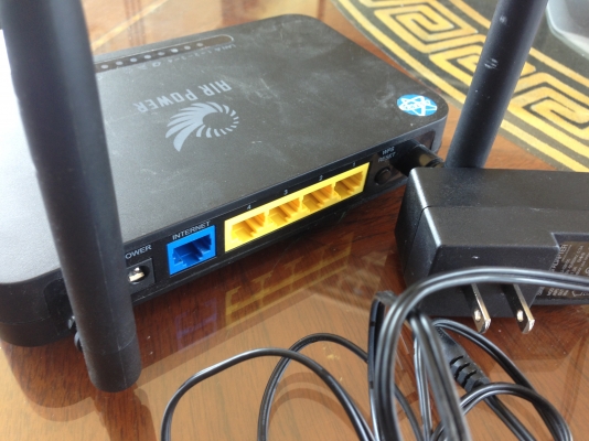 ตัวส่งสัญญาณ wi-fi ของ AIR POWER