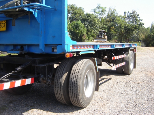 ขายรถพ่วงรถพื้นเรียบISUZU DECA 270 แรง แม่+ลูก รถบ้านสวย ยางเต็ม ราคา 1730000 บาท จัดไฟแนนท์ได้ 900000 บาท โทร 0843376760