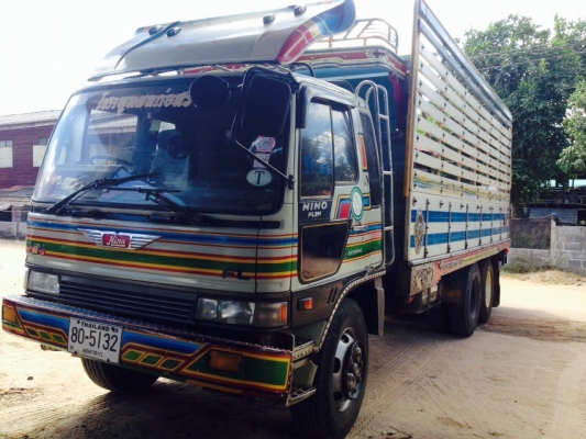 ขายรถบรรทุกเพลาเดียว HINOFL3H เครื่อง JO8C สวยพร้อมใช้