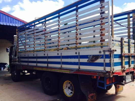 ขายรถบรรทุกเพลาเดียว HINOFL3H เครื่อง JO8C สวยพร้อมใช้