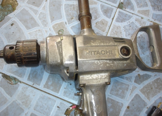 ขายสว่านHITACHI PU-PM3 สว่านเจาะเหล็ก 5หุน รอบช้า 670W