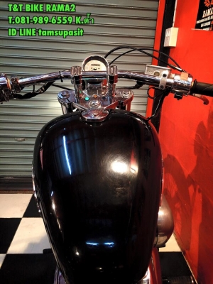 T&amp;T BIKE RAMA2ขายHONDA STEED400 ปี93 ราคาเพียง57500฿ อินวอย สรรพสามิต ฉบับจริง รถสีสวยดำดุจริงท่อเดิมผ่า