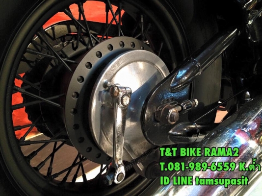 T&amp;T BIKE RAMA2ขายHONDA STEED400 ปี93 ราคาเพียง57500฿ อินวอย สรรพสามิต ฉบับจริง รถสีสวยดำดุจริงท่อเดิมผ่า