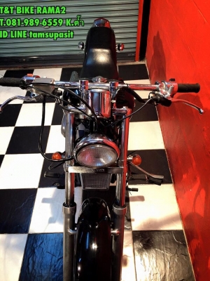 T&amp;T BIKE RAMA2ขายHONDA STEED400 ปี93 ราคาเพียง57500฿ อินวอย สรรพสามิต ฉบับจริง รถสีสวยดำดุจริงท่อเดิมผ่า
