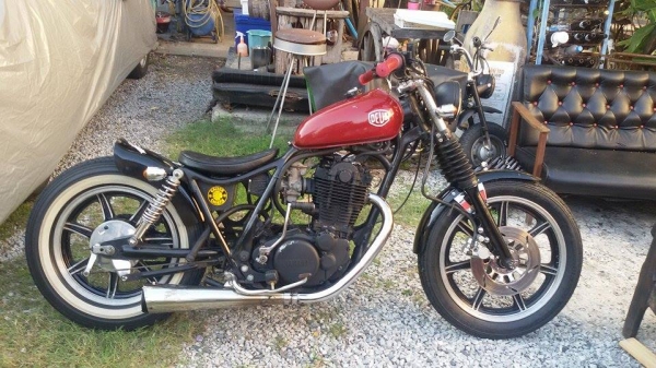 ขาย yamaha 400 custom ทะเบียน58