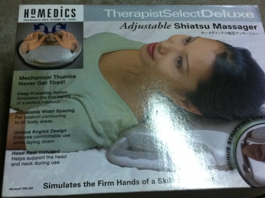 เครื่องนวดเอนกประสงค์ HOME DICS การนวดจะเป็นเหมือนคนใช้มือมานวดให้